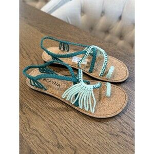 BOKYNA Soulmate Sandal Women’s Size US 8/EU 39 Mint Handmade Vegan Waterproof